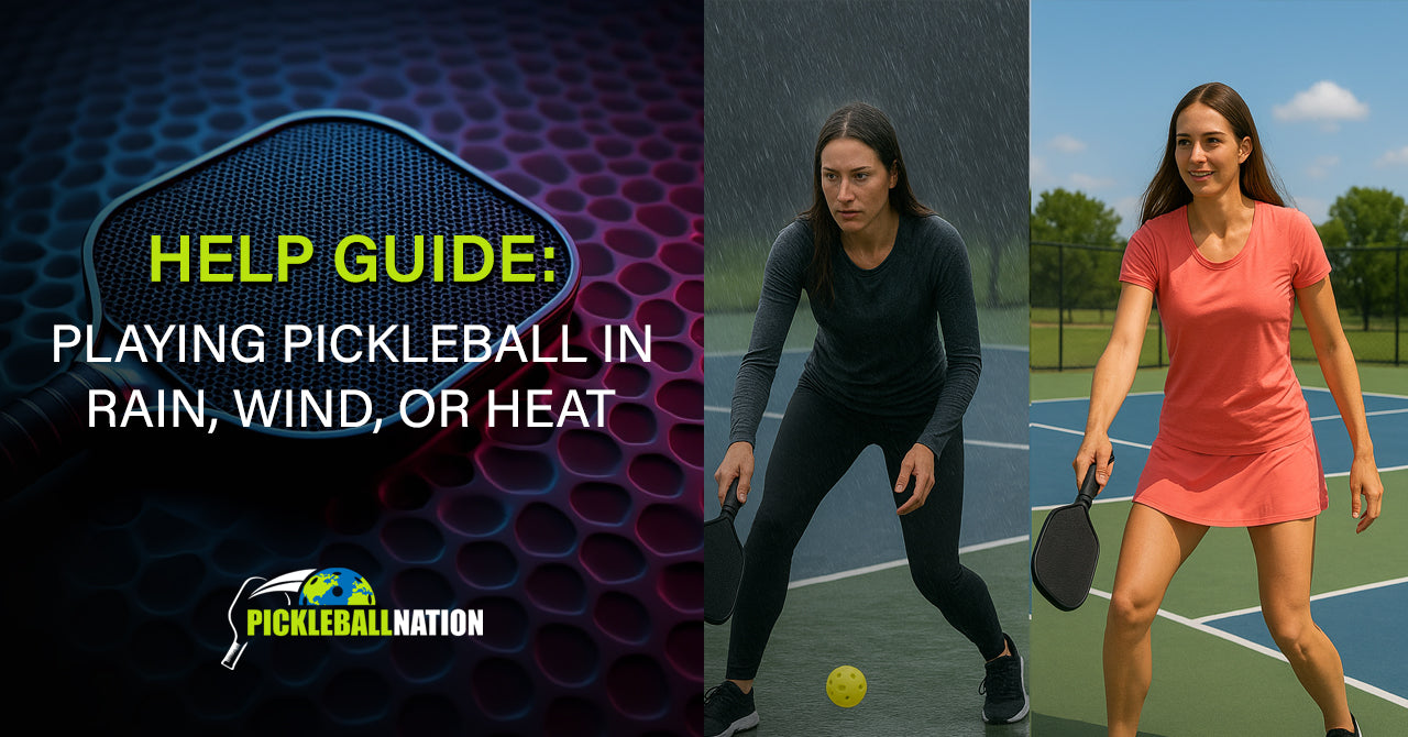 Essential Gear For Playing Pickleball In Rain, Wind, or, Heat