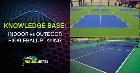 Indoor vs Outdoor Pickleball Playing