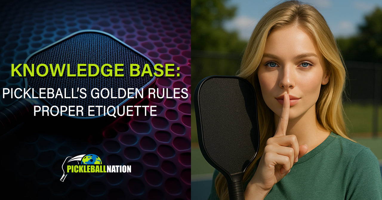 Proper Pickleball Etiquette and Keeping the Peace on Noise