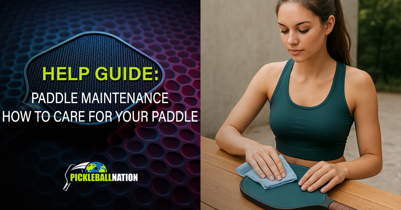 Pickleball Paddle Maintenance