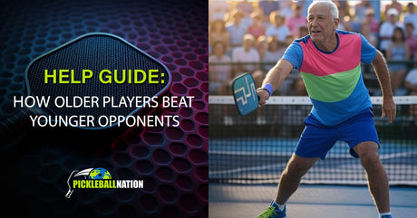 Pickleball Strategy - How Older Players Beat Younger Opponents