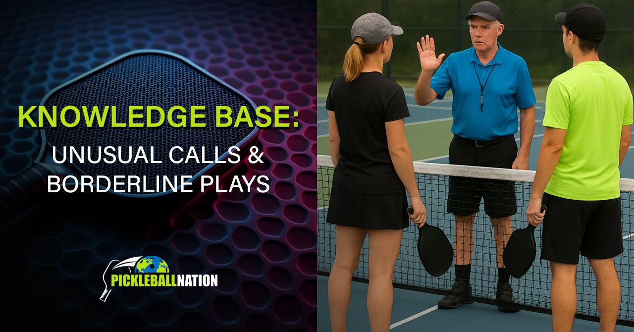 Pickleball Rules Unusual Calls and Borderline Plays