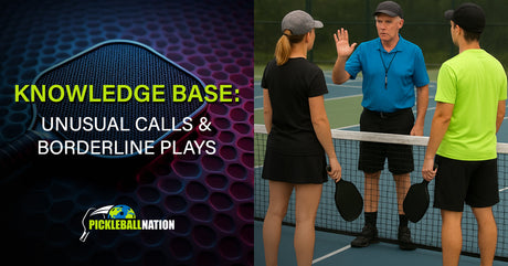 Pickleball Rules Unusual Calls and Borderline Plays