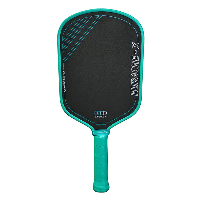 11SIX24 Hurache-X Power 2 Elongated Pickleball Paddle Teal