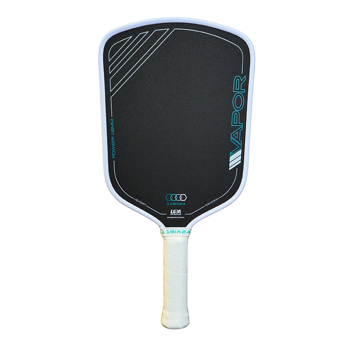 11SIX24 Vapor Power 2 Hybrid Pickleball Paddle White