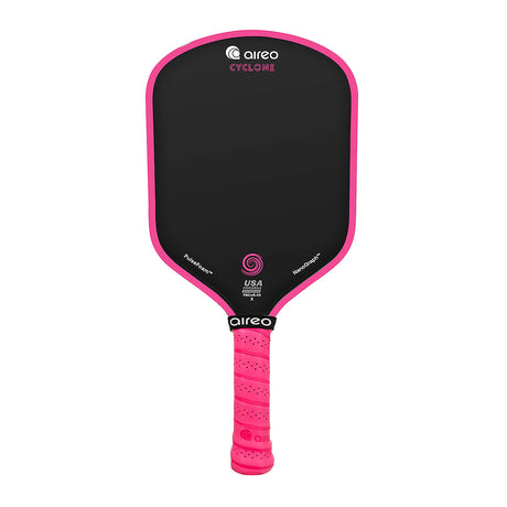 Aireo Cyclone Hybrid 16mm Pickleball Paddle Hot Pink