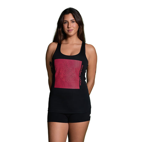 Ball Illusion Pickleball Nation Women’s Racerback Tank