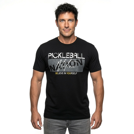 Believe Pickleball Nation Graphic T-Shirt