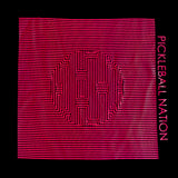 PIckleball Nation Ball Illusion Logo Design