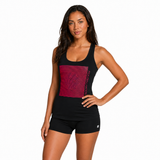 Ball Illusion Pickleball Nation Women’s Racerback Tank