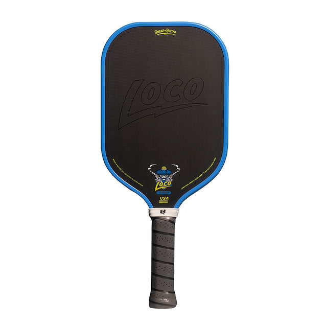 Bread & Butter Loco 16mm Elongated Pickleball Paddle Azul