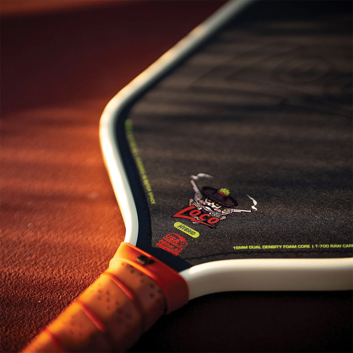Bread & Butter Loco 16mm Hybrid Pickleball Paddle Close
