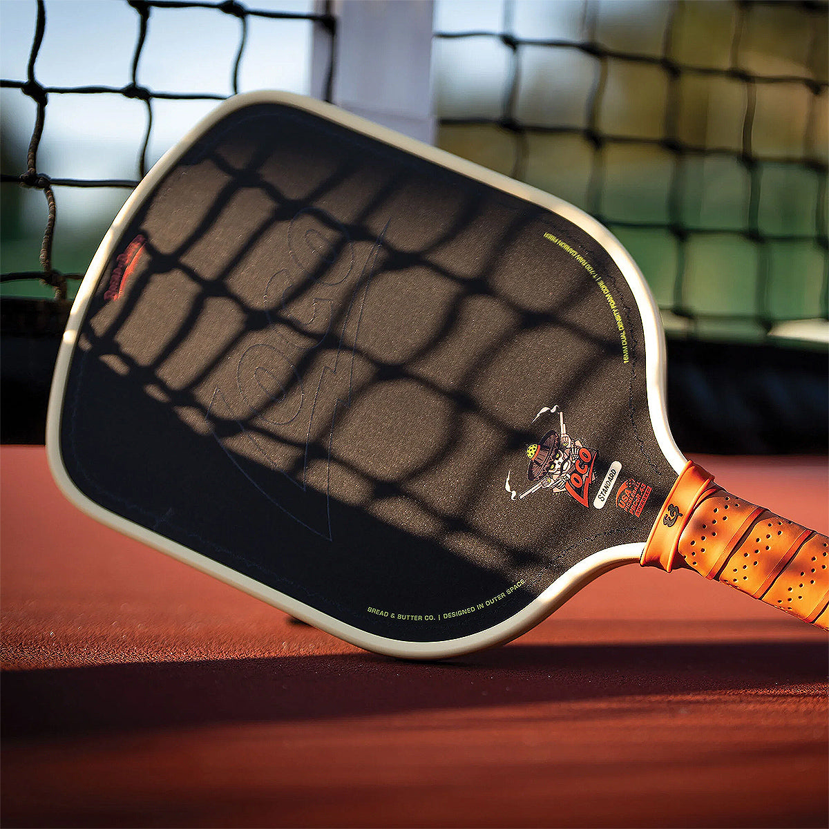 Bread & Butter Loco 16mm Standard Pickleball Paddle Angle