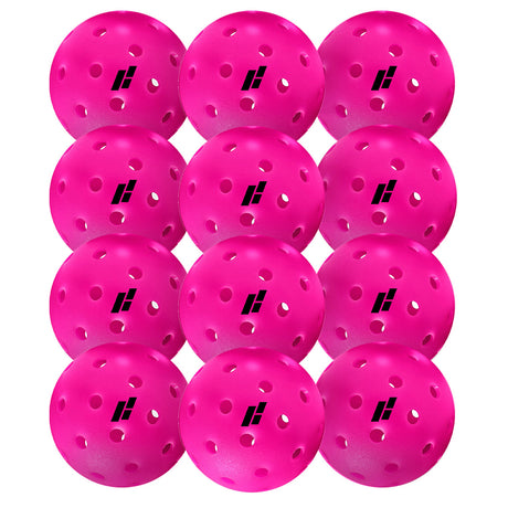 CORE Impact Pickleballs Pink 12-Pack