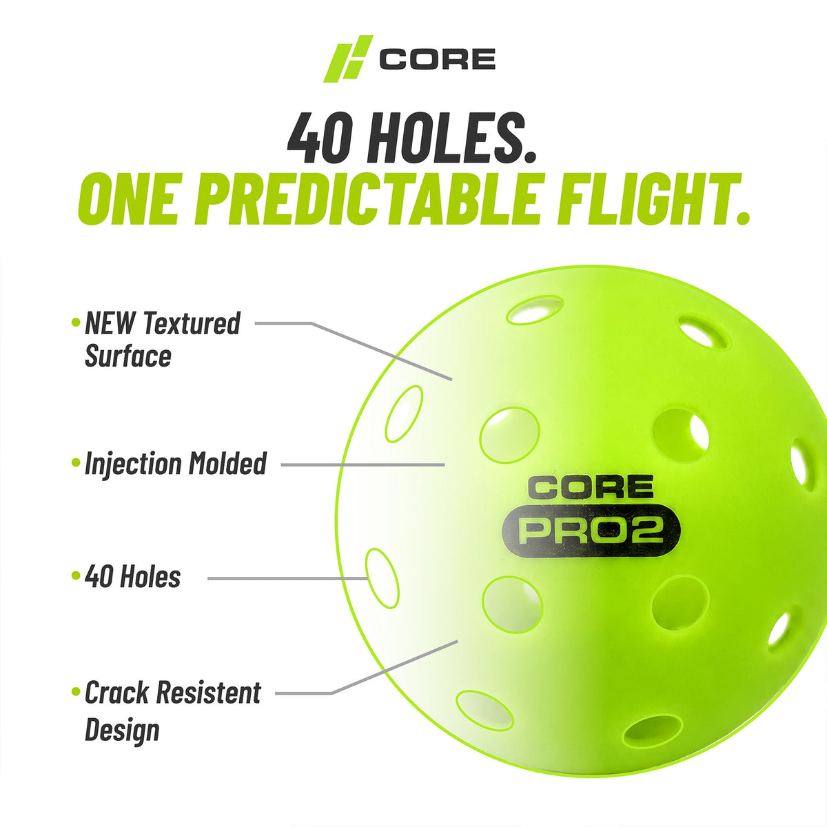 CORE PRO2 Pickleball Balls
