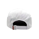 CRBN 5 Panel Runner Hat White Back