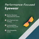 CRBN Drift Pickleball Glasses