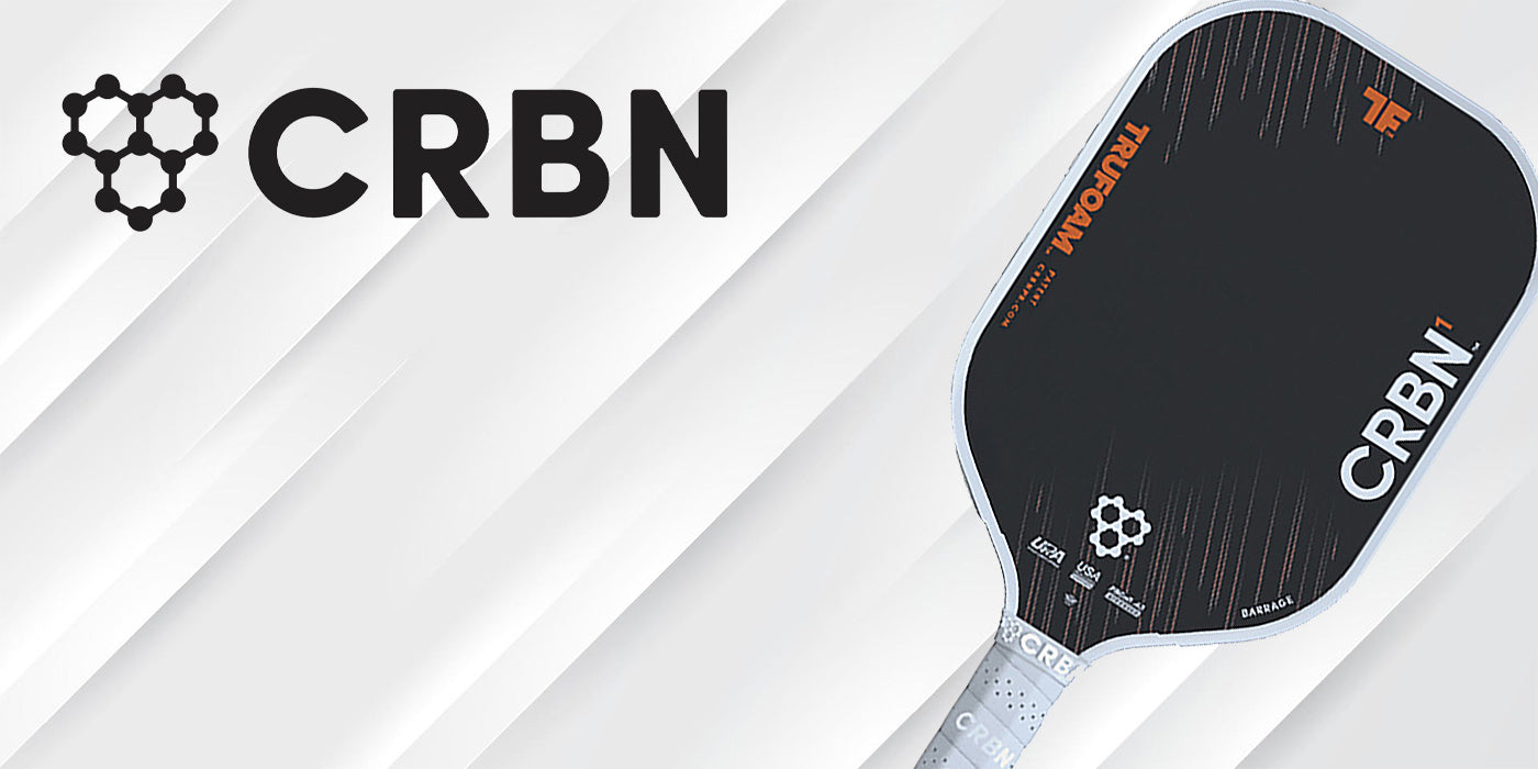 CRBN 1 TruFoam Barrage Elongated Long Handle Pickleball Paddle