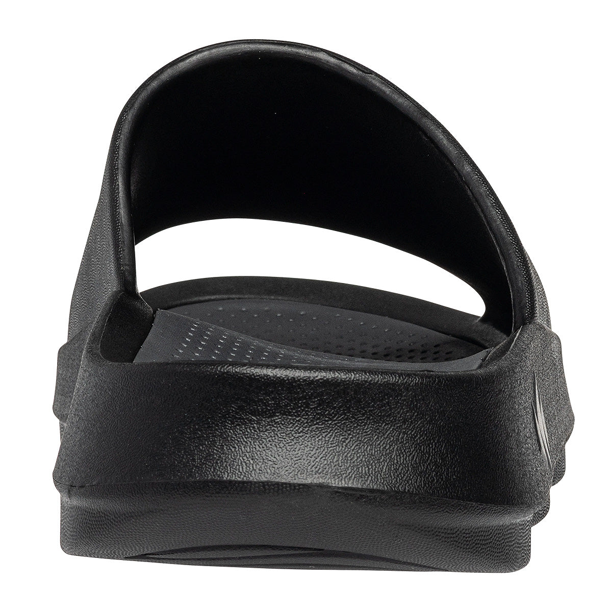 Diadem Men's Court Slides Black Heel