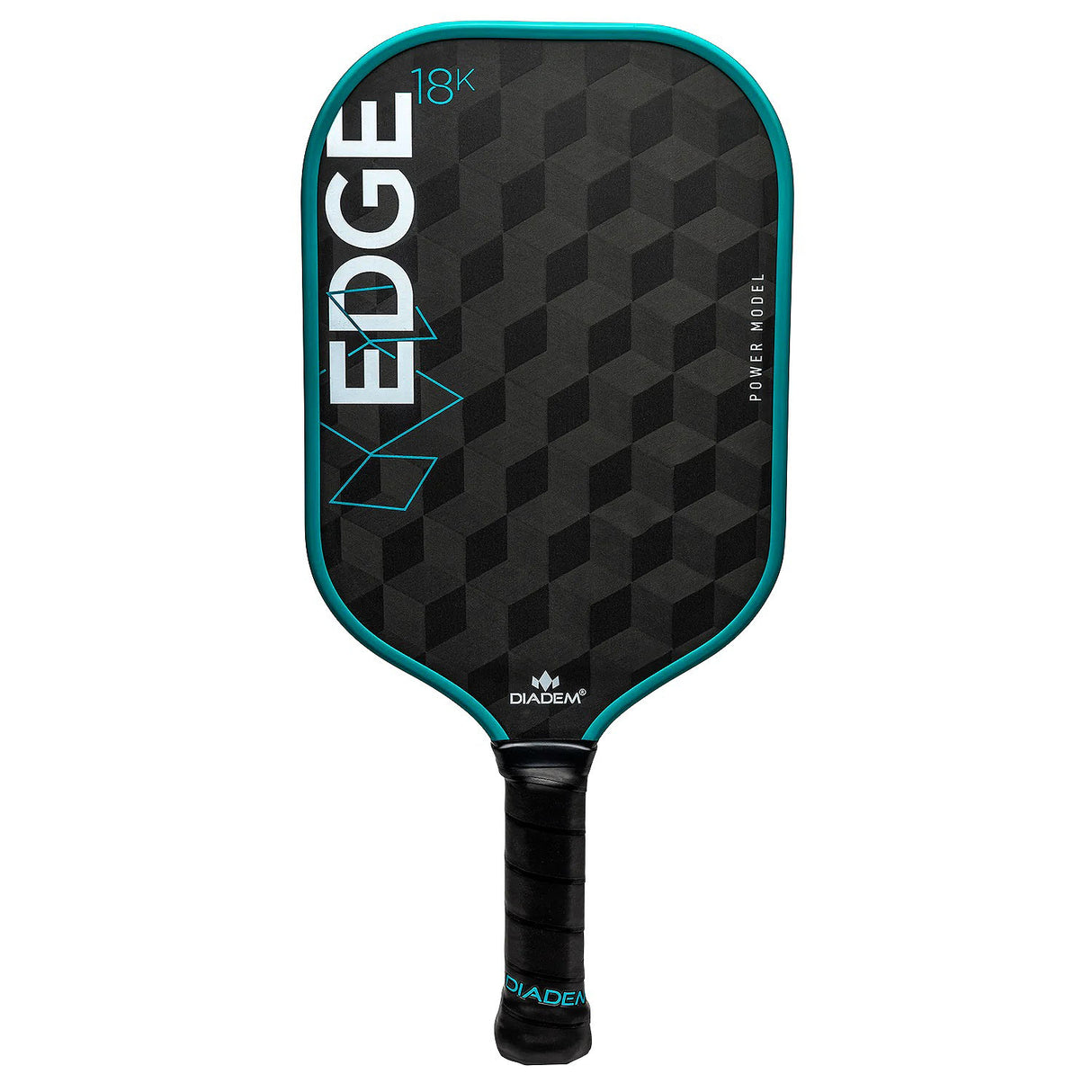Diadem Edge 18K Power Pickleball Paddle - Teal Front