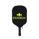 Diadem Pickleball Paddle Cover Yellow Black