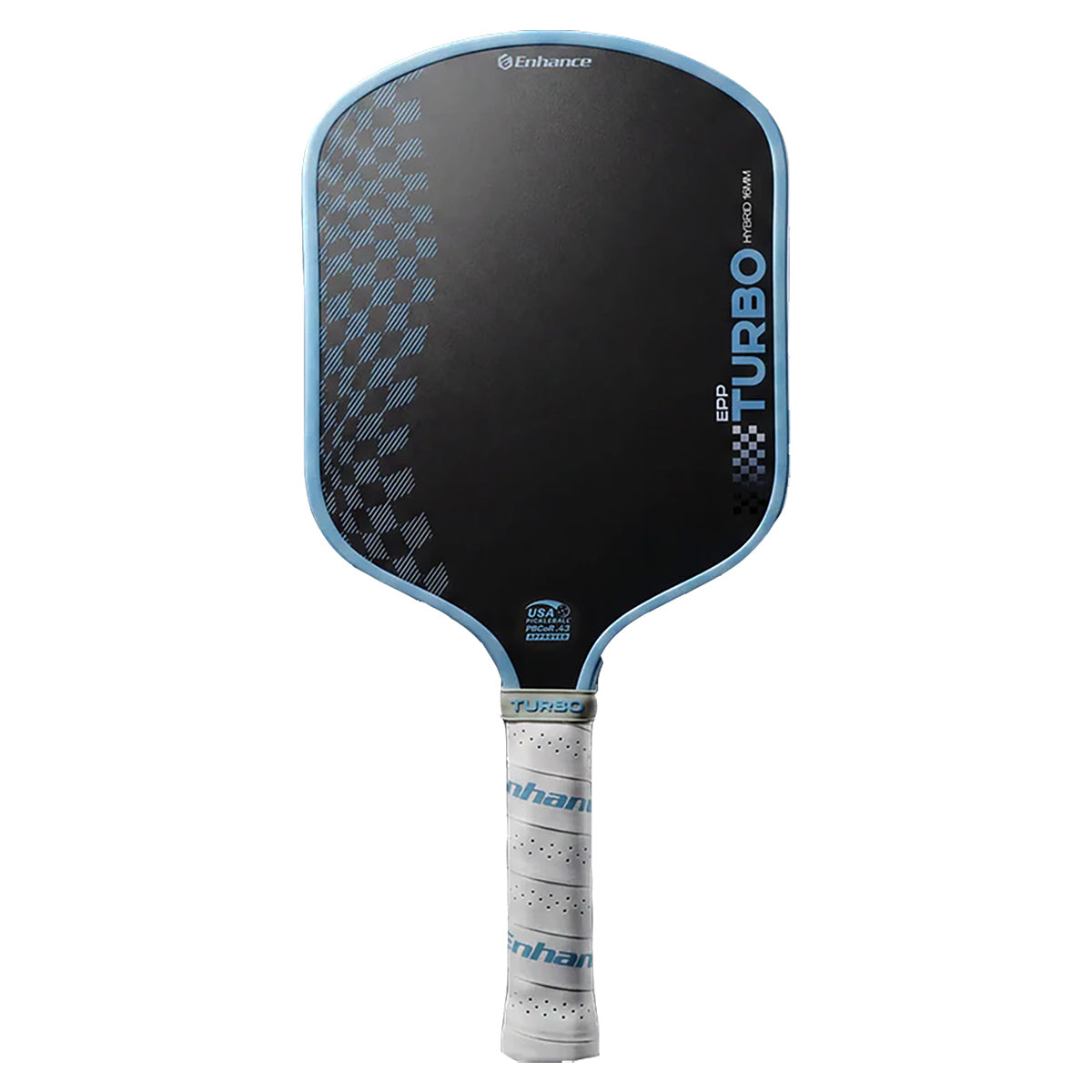 Enhance EPP Turbo Hybrid LH 16mm Pickleball Paddle Front