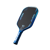 Friday Aura Pro Elongated Pickleball Paddle Metallic Cobalt