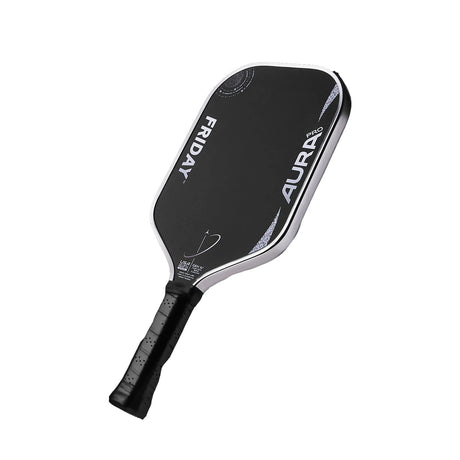 Friday Aura Pro Elongated Pickleball Paddle Metallic Eclipse