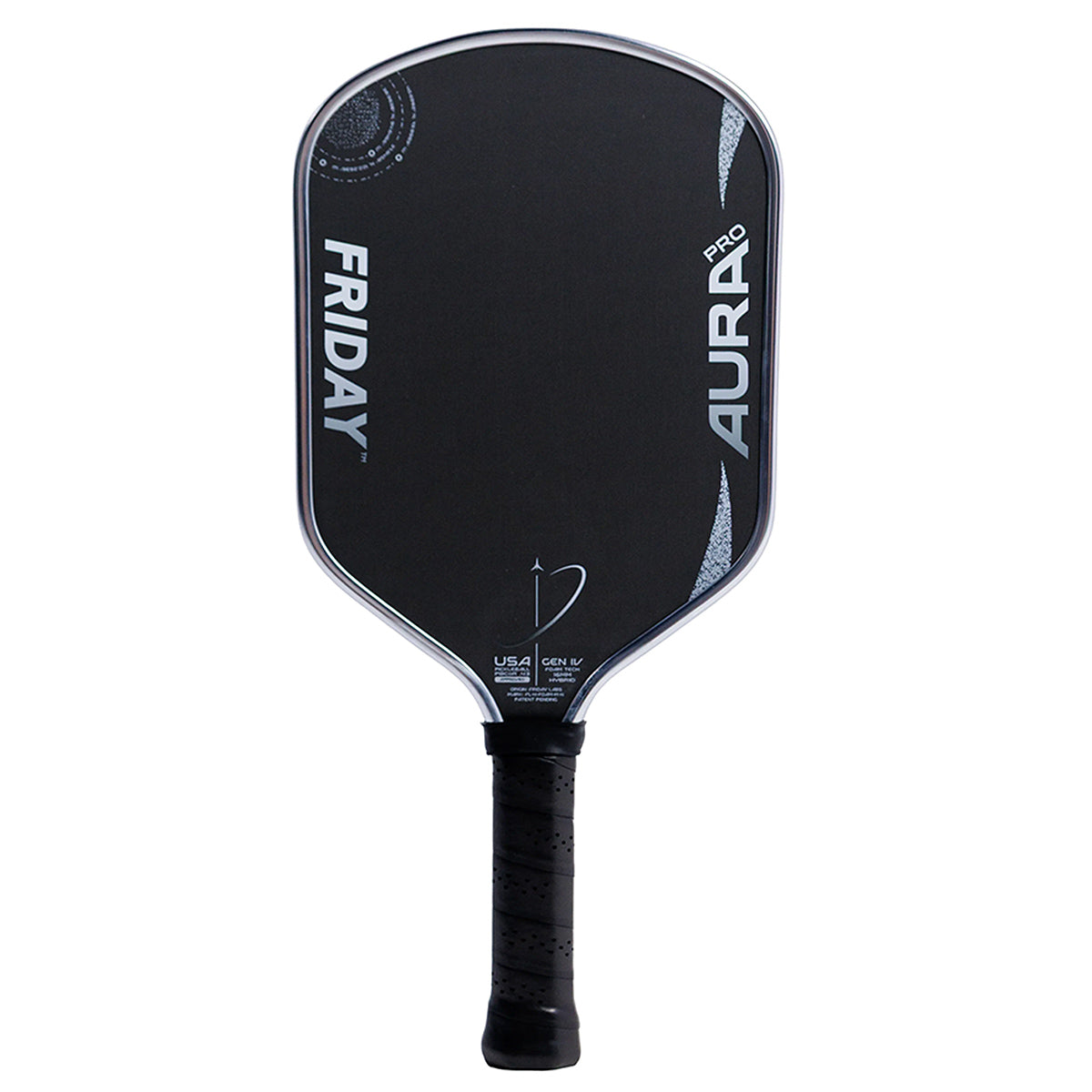 Friday Aura Pro Hybrid Pickleball Paddle Metallic Eclipse