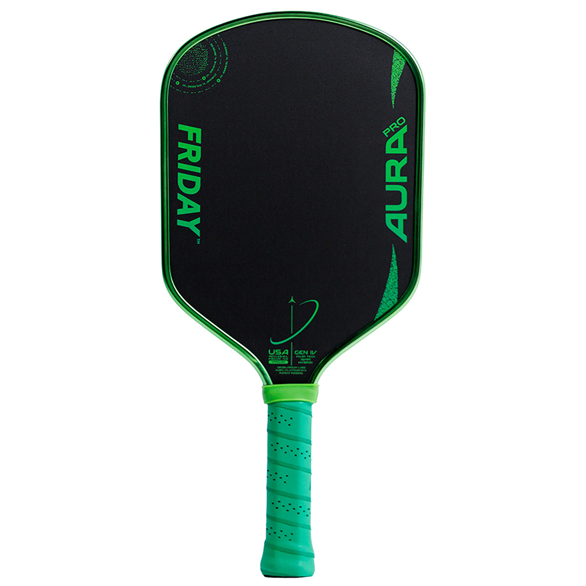 Friday Aura Pro Hybrid Pickleball Paddle Metallic Terra