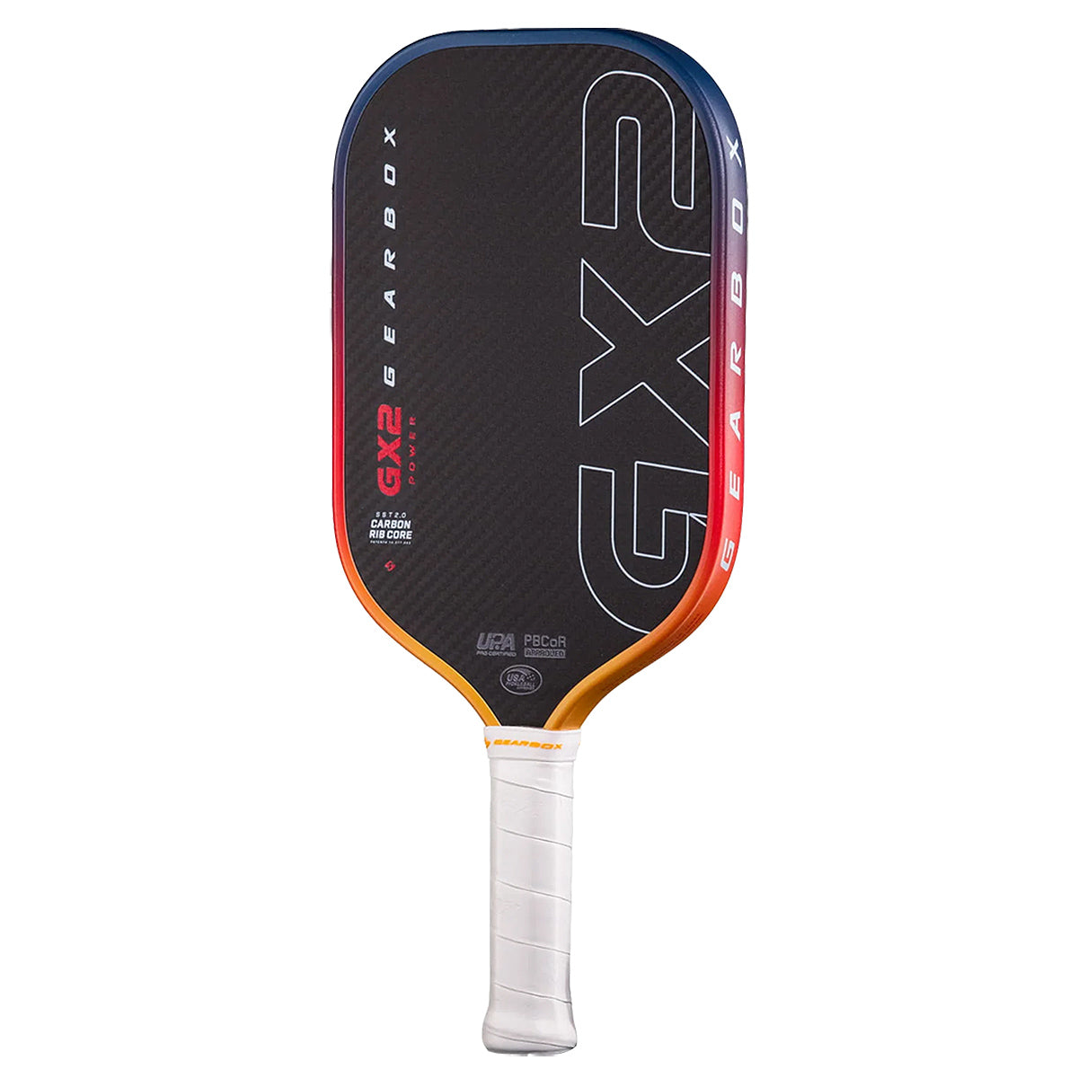 Gearbox GX2 Power Elongated 16mm Pickleball Paddle Dual Angle