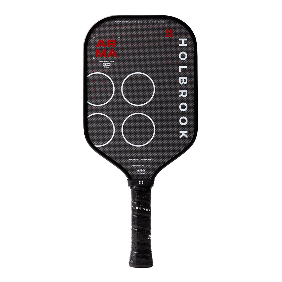 逞― takuma Holbrook Arma T Metallic 14mm Elongated Pickleball Paddle
