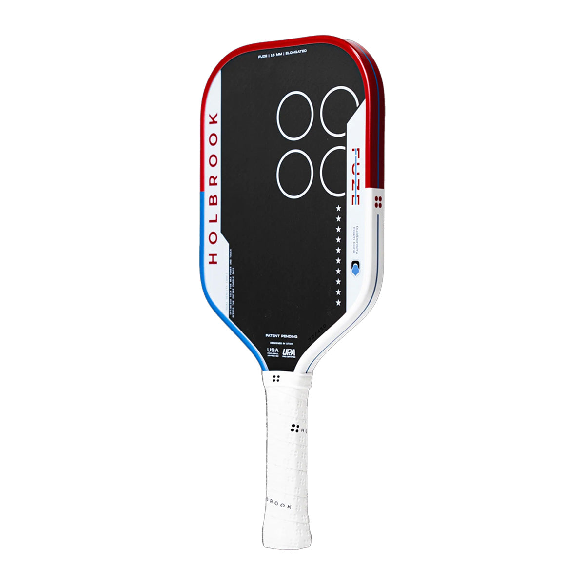 Holbrook Fuze Elongated 16mm Pickleball Paddle Angle