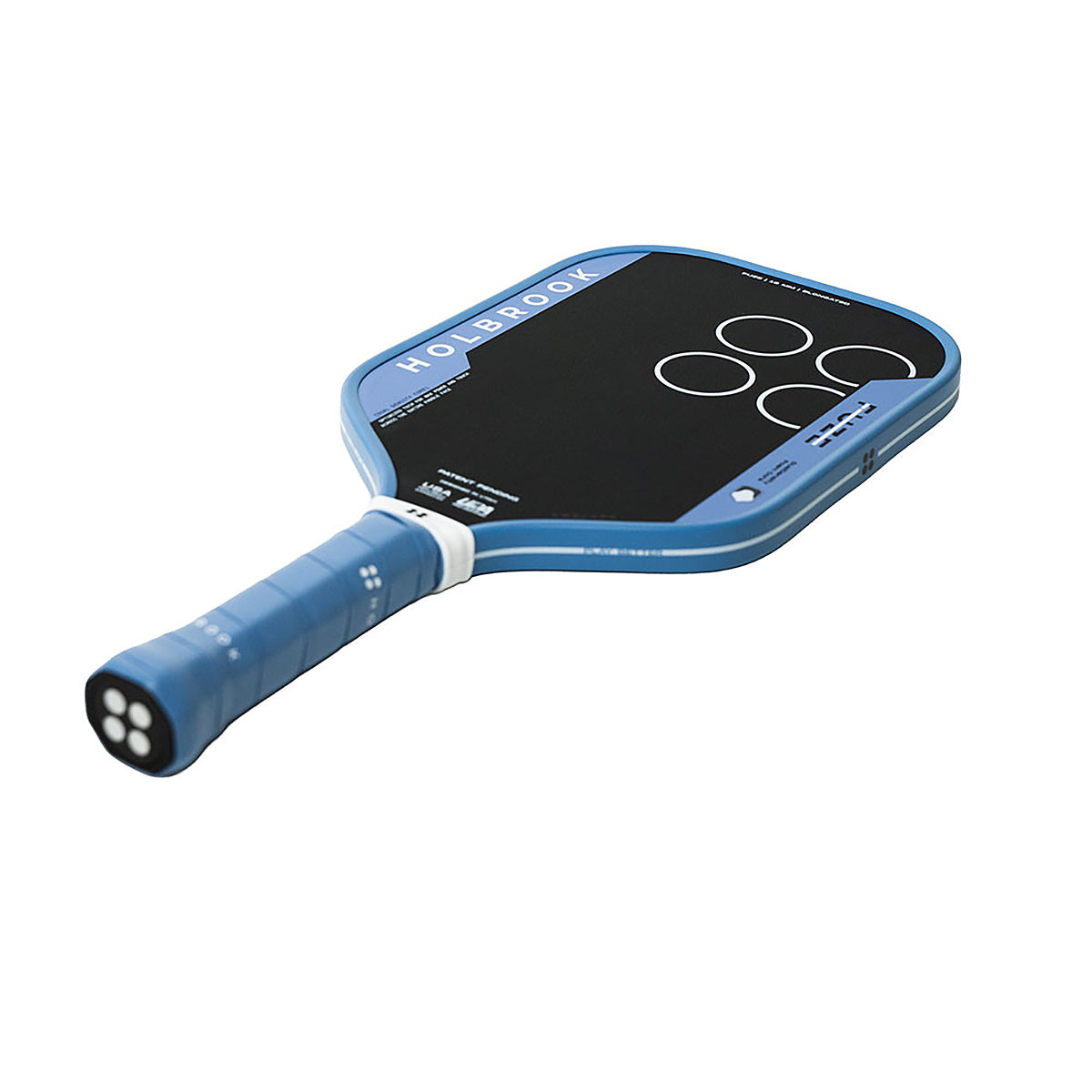 Holbrook Fuze Elongated 16mm Pickleball Paddle Blue Grip