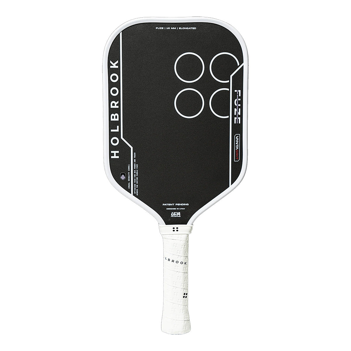 Holbrook Fuze Vantagrit Elongated 16mm Pickleball Paddle Front