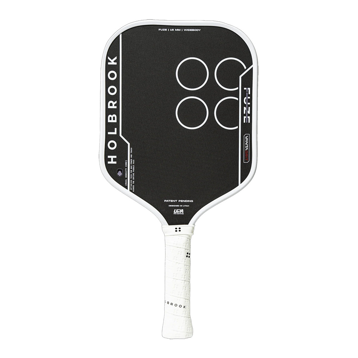 Holbrook Fuze Vantagrit Widebody 16mm Pickleball Paddle Front