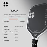 Holbrook Mav 16mm Pickleball Paddle