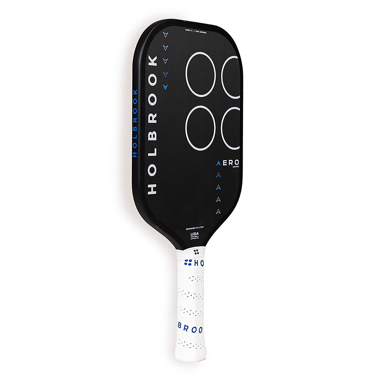 Holbrook Aero X 14mm Pickleball Paddle Angle