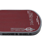 Honolulu Sword & Shield J2NFK Pickleball Paddle Close Up