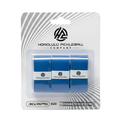 Honolulu Pickleball Paddle Overgrip Wrap 3-Pack Dark Blue