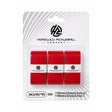Honolulu Pickleball Paddle Overgrip Wrap 3-Pack Red
