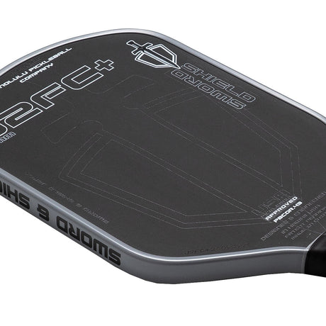 Honolulu Sword & Shield J2FC+ Pickleball Paddle Angle