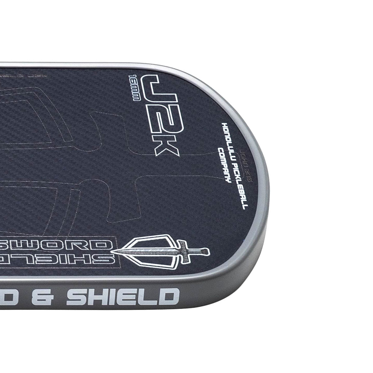 Honolulu Sword & Shield J2K Pickleball Paddle