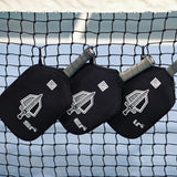 Honolulu Sword & Shield J2Ti Carbon & Titanium Pickleball Paddle Free Paddle Cover