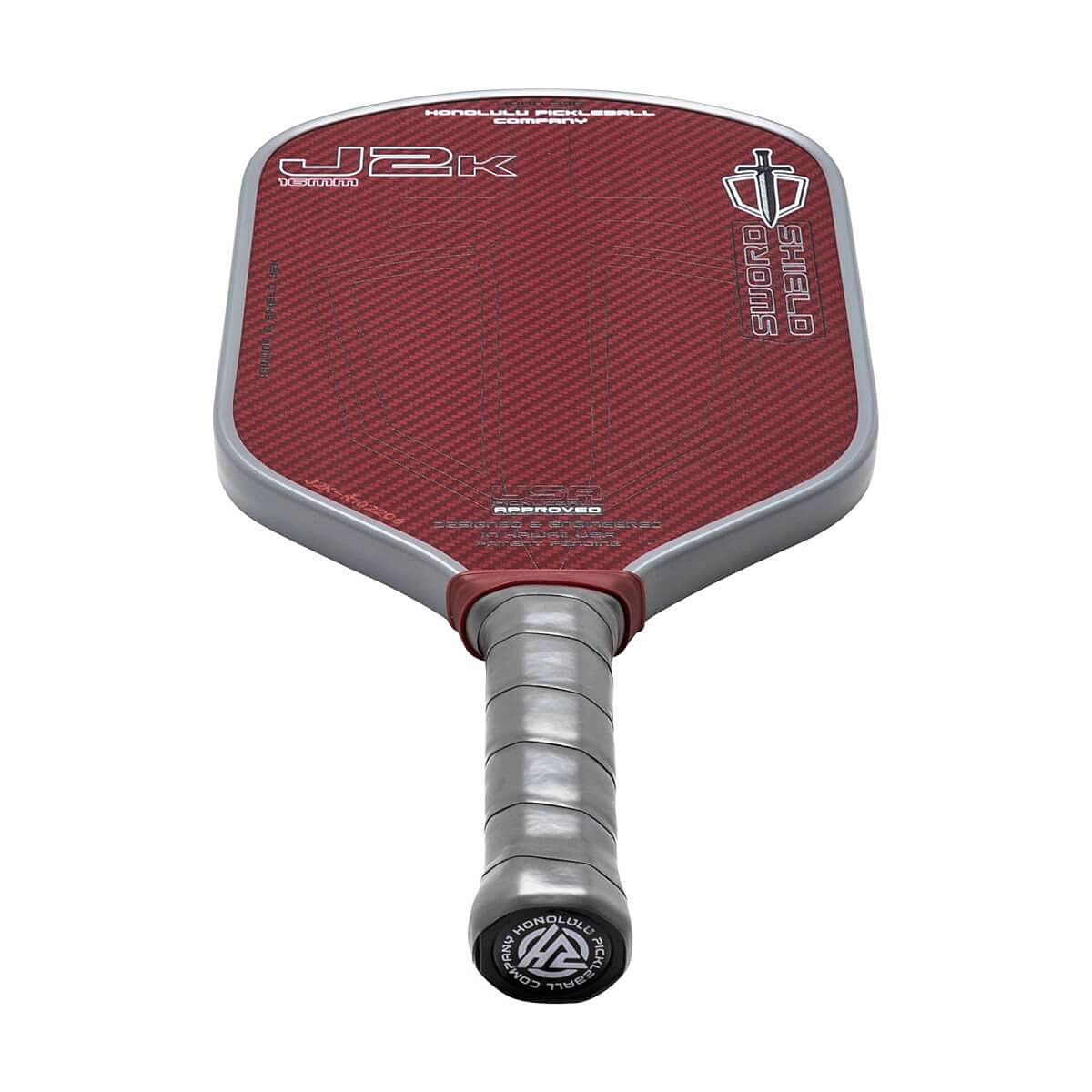 Honolulu Sword & Shield J2K Pickleball Paddle