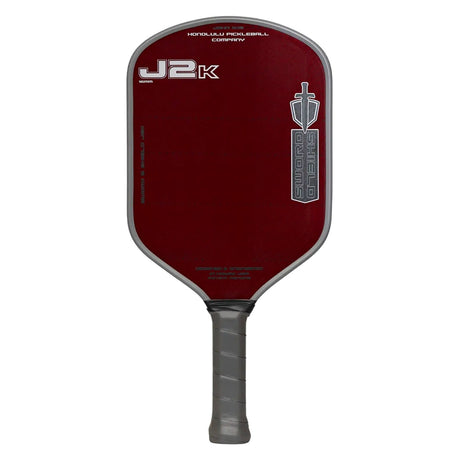 Honolulu Sword & Shield J2K Pickleball Paddle Main Red