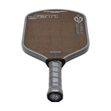 Honolulu Sword & Shield J2Ti Carbon & Titanium Pickleball Paddle Gold Topview