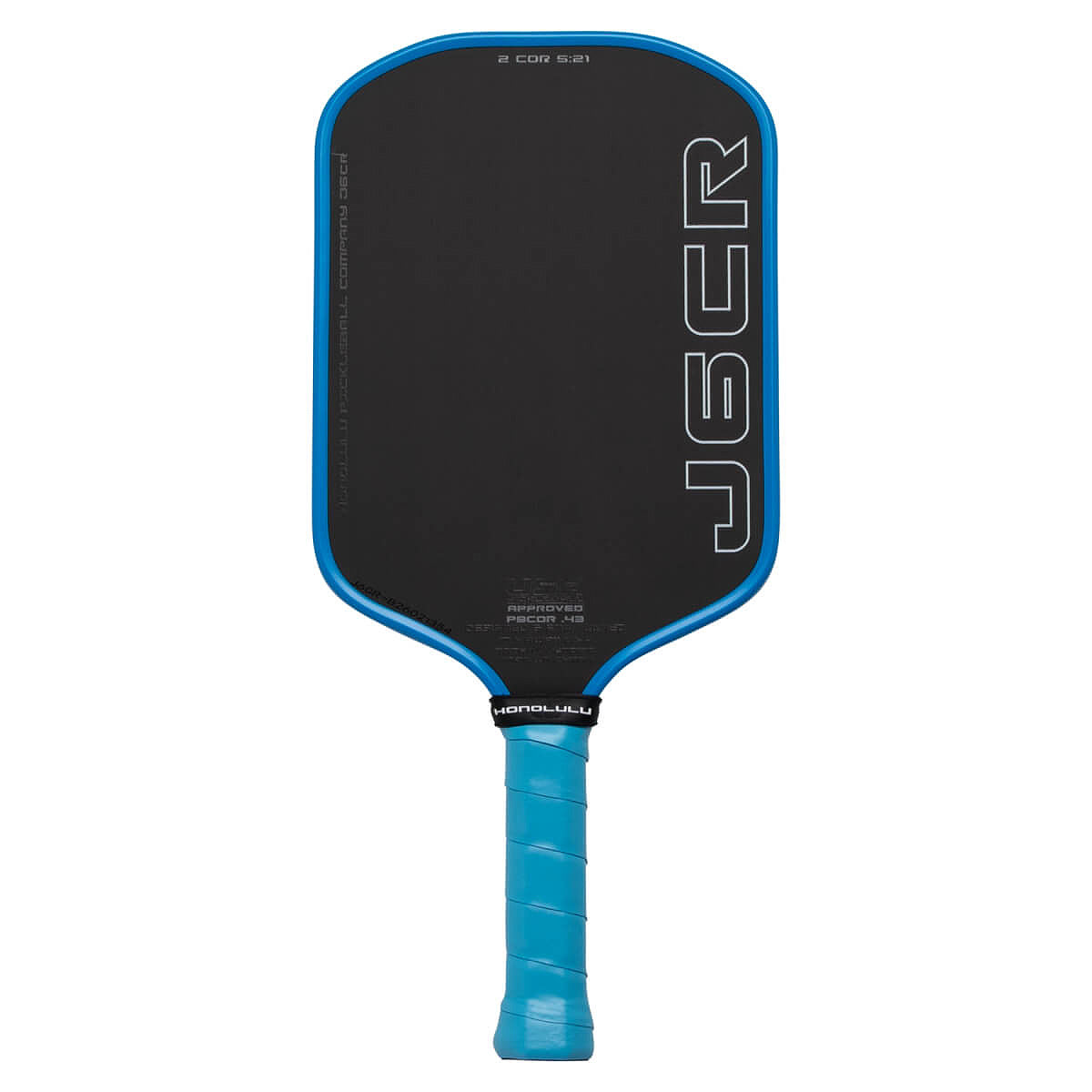 Honolulu J6CR Pickleball Paddle Blue