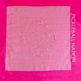 Ball Illusion Pickleball Nation Women’s Racerback Tank