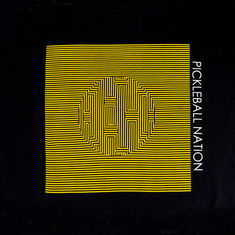 Ball Illusion Pickleball Nation Graphic T-Shirt Logo